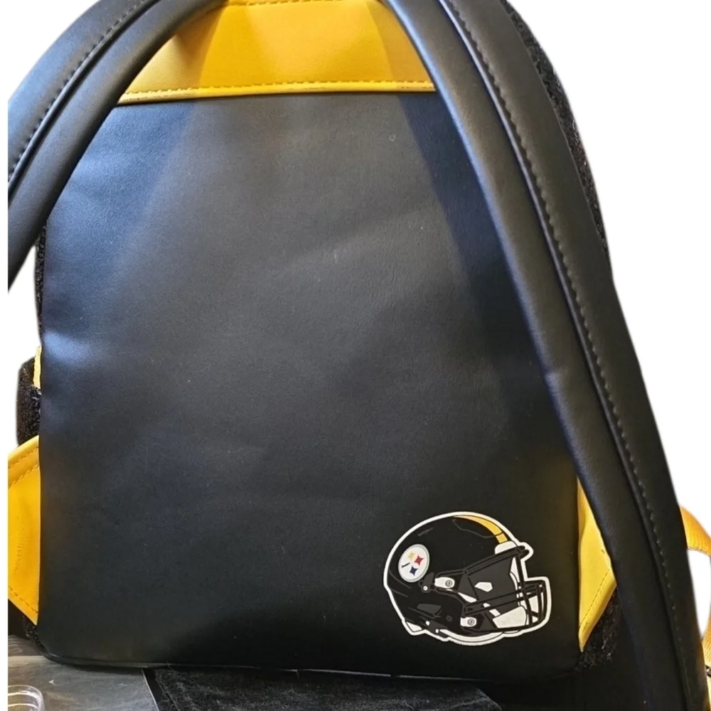 Loungefly NFL Pittsburgh Steelers Sequin Mini Backpack